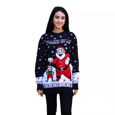 Touch My Elf  Sweater