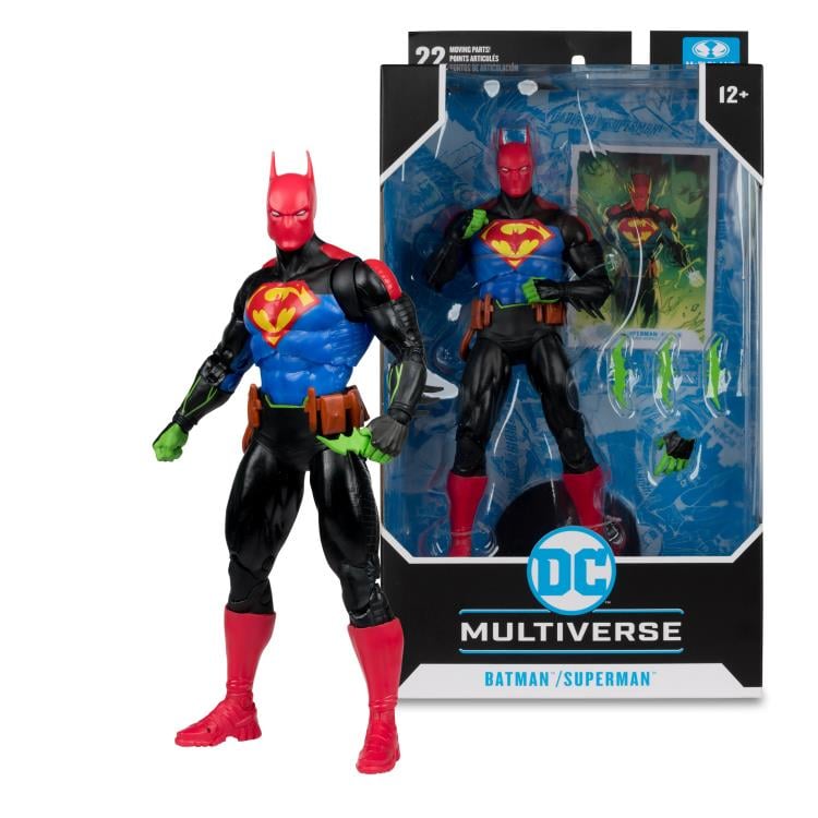 Batman/Superman : Les meilleurs du monde DC Multiverse Fusion Batman/Superman