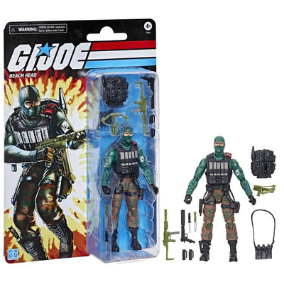 G.I. Joe Classified Series Beach Head Rétro sur carte