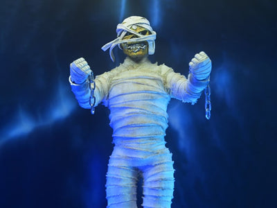 Figurine articulée Iron Maiden Mummy Eddie avec vêtements