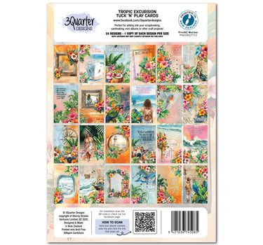 3Quarter Designs Tropic Excursion - Tuck N Play Cards