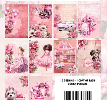3Quarter Designs Doll House Tuck N Play Cards Pack Mini Set
