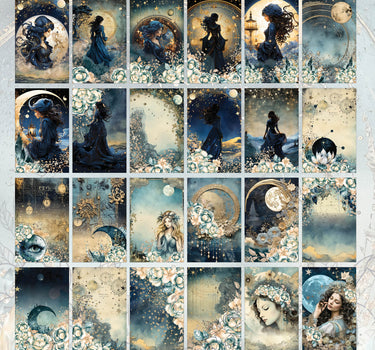 3Quarter Designs Celestial Skies - Tuck N Play Cards