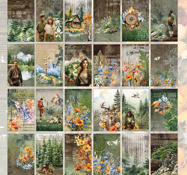 3Quarter Designs Idyllic Woods - Tuck N Play Cards