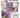 3Quarter Designs Lilac Euphoria - Tuck N Play Cards