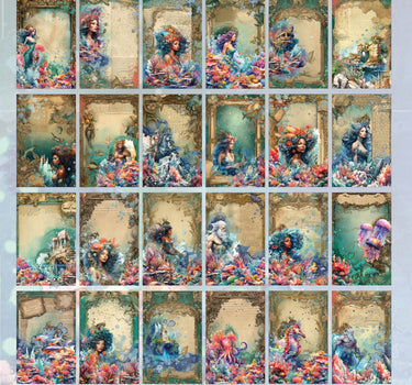 3Quarter Designs Poseidon's Kingdom Tuck N Play Cards