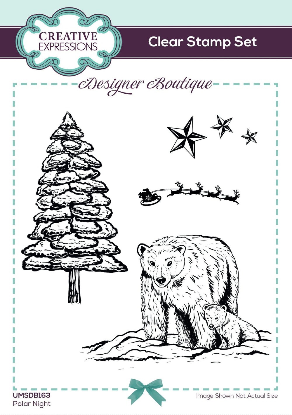 Creative Expressions Designer Boutique Polar Night 4 in x 6 in Stamp Set — Ecstasy Crafts