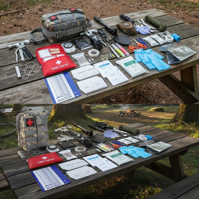 Outdoor Survival Kit + First Aid