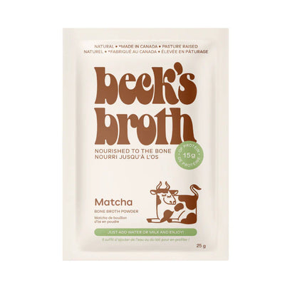 BECK'S BROTH - Matcha Protéiné