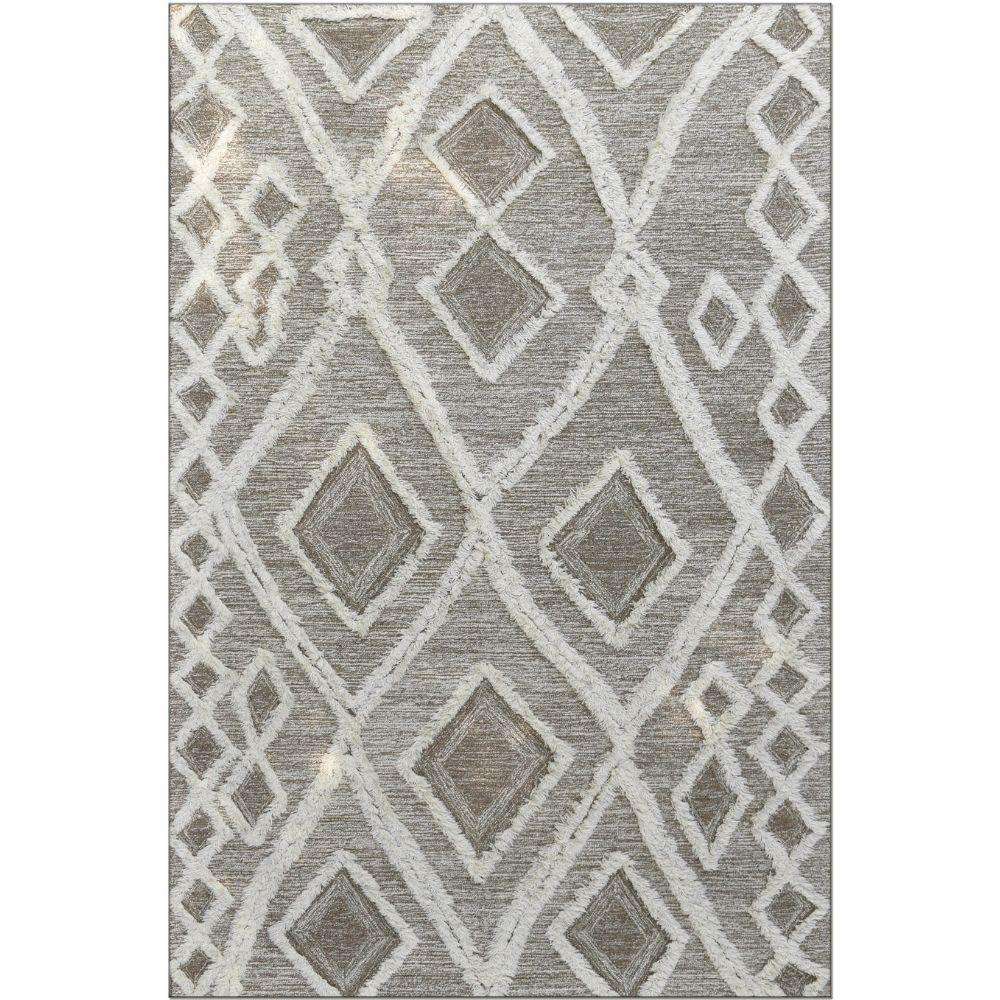 Tapis Kalinda en Laine Tissée 6X9