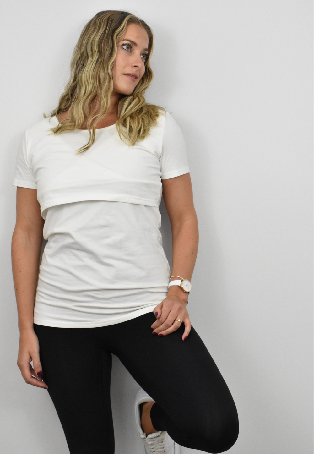 T-shirt d'allaitement Jenny à manches courtes