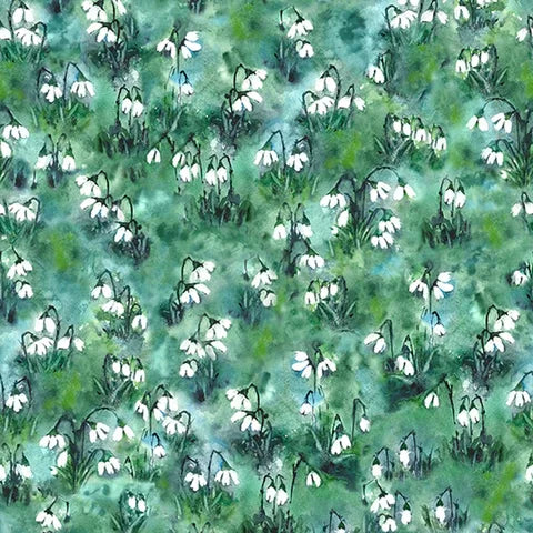 Cabin In The Woods - Hoffman Fabrics - Aspen Emerald — Cottage Quilting Ltd.