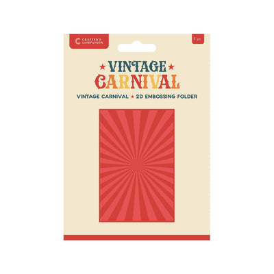 Dossier de gaufrage 2D « Carnaval vintage » 15,2 x 10,2 cm - Carnaval vintage