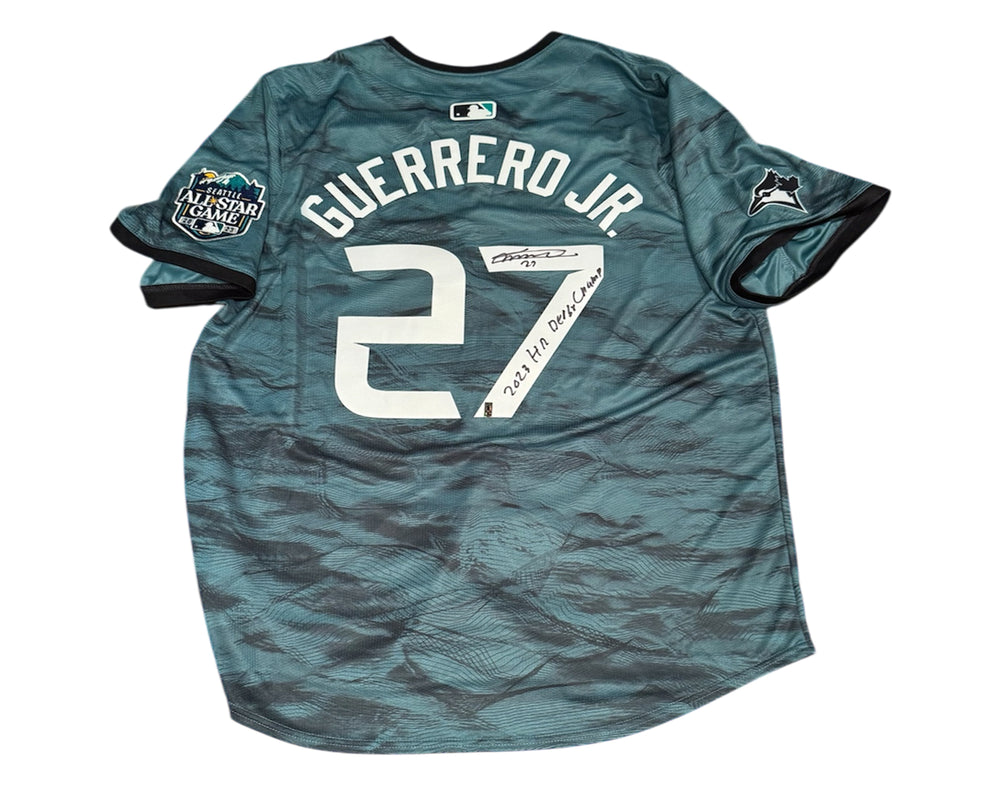 Maillot Nike Replica Autographe Vladimir Guerrero Jr. All-Star Game AL 2023 Inscription