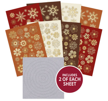 Elegant Snowflakes Build-a-Wreath