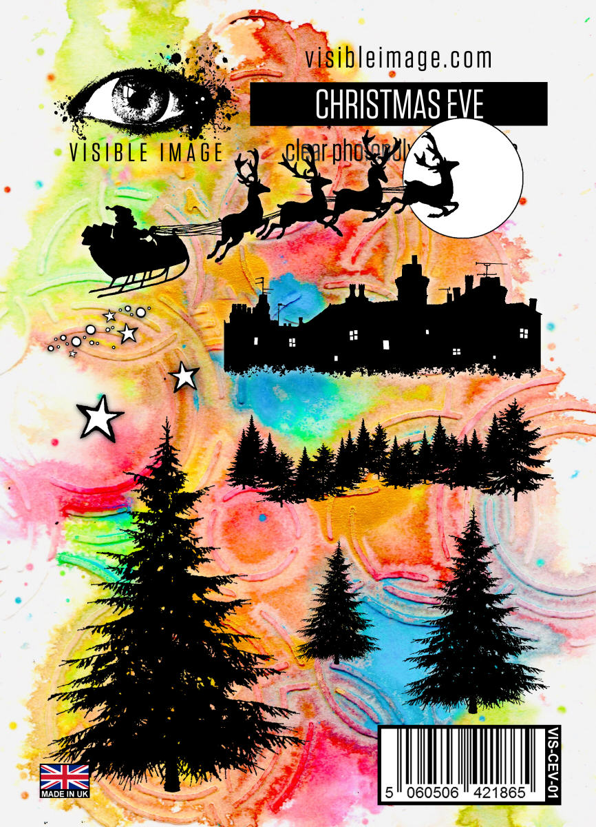 Visible Image Réveillon de Noël - Set de Tampons A6