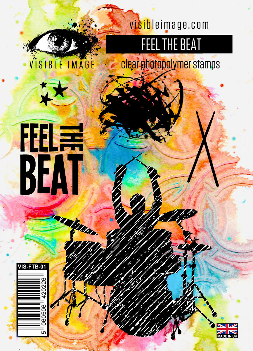 Visible Image Feel The Beat - Lot de tampons A6