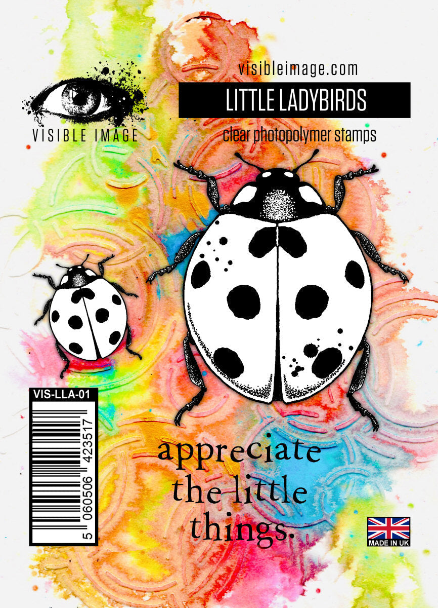 Visible Image Petites Coccinelles - Planche de tampons A7