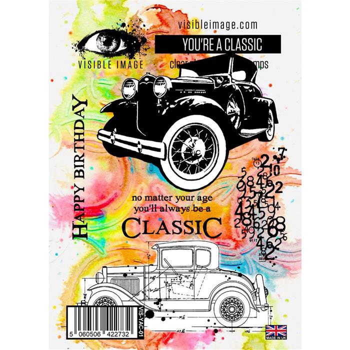 Visible Image You're A Classic - A6 Stamp Set — Ecstasy Crafts