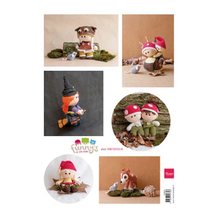 Marianne Design Feuille de découpes Ilse's Funny's - Automne