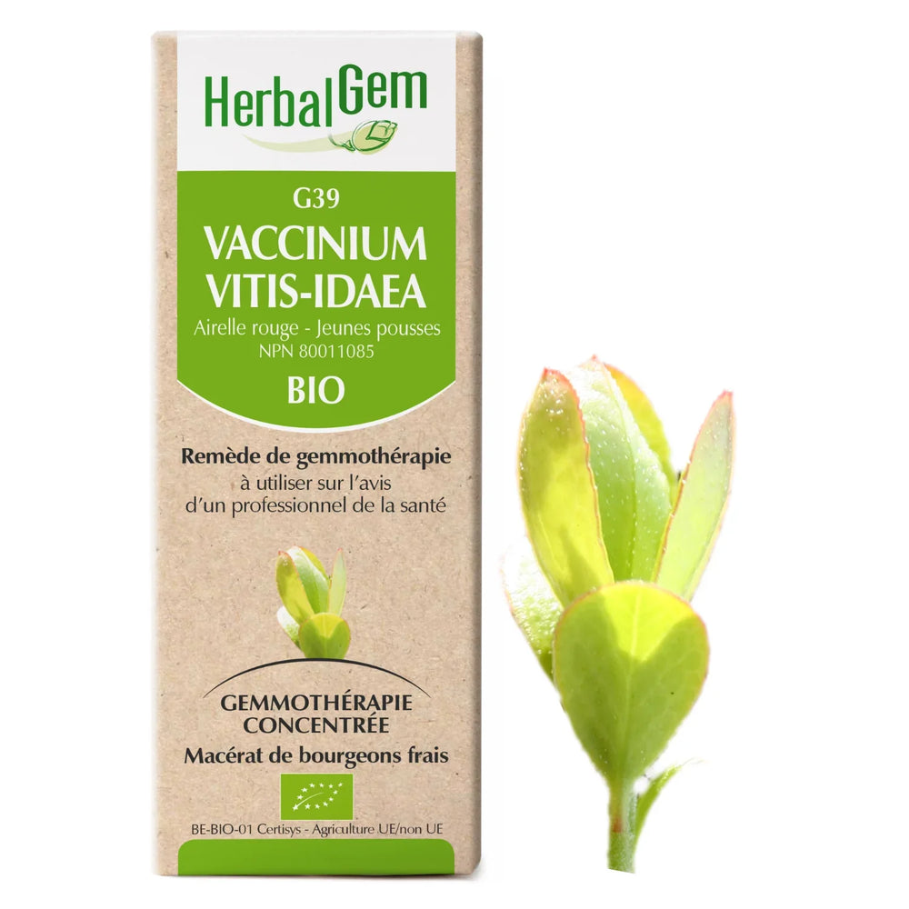G39 - Vaccinium vitis-idaea - Red Cranberry — Unytii - Suppléments et Produits Naturels