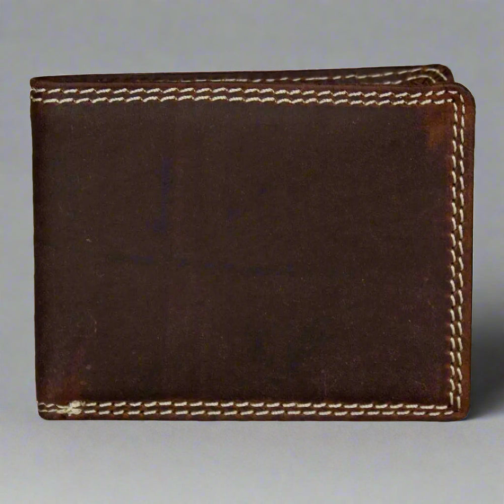 Portefeuille en cuir à deux volets pour hommes Viceroy