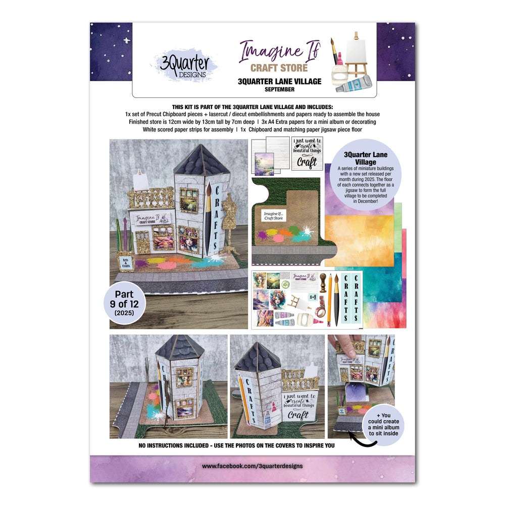 3Quarter Designs Lane Village - Imagine If Craft Store