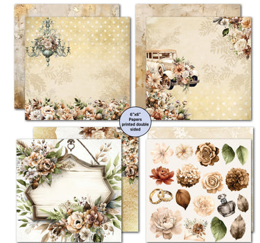 3Quarter Designs Wedded Bliss 6x6 Paper Pack