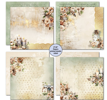 3Quarter Designs Wedded Bliss 8x8 Paper Pack