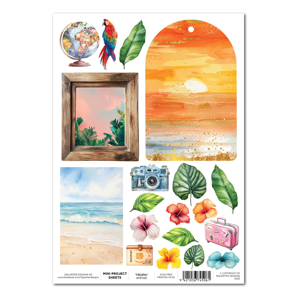 3Quarter Designs Tropic Excursion - Fiche de mini-projet