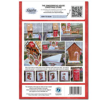3Quarter Designs Lane Village - The Gingerbread House Christmas Store