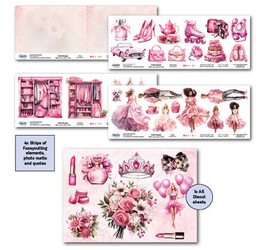 3Quarter Designs Doll House 12x12 Scrapbook Mini Collection