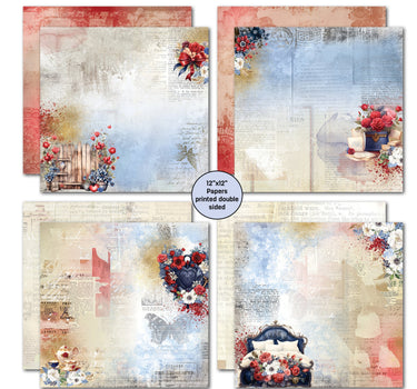 3Quarter Designs Love You 12x12 Scrapbook Collection