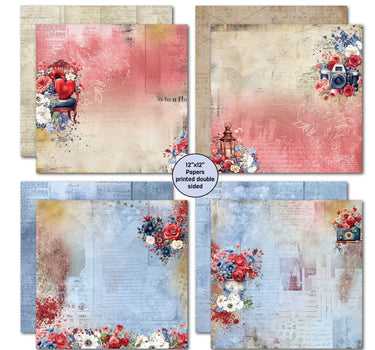 3Quarter Designs Love You 12x12 Scrapbook Collection