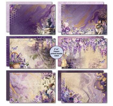 3Quarter Designs Lilac Euphoria 6x4 Card Pack