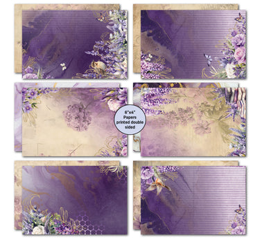 3Quarter Designs Lilac Euphoria 6x4 Card Pack
