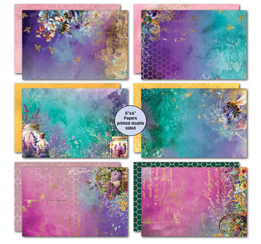 3Quarter Designs Bee Happy 6x4 Card Pack