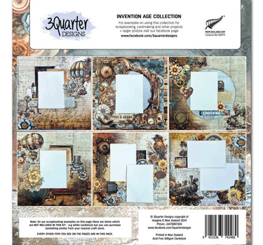 3Quarter Designs Celestial Skies 12x12 Scrapbook Collection