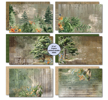 3Quarter Designs Idyllic Woods 6x4 Card Pack