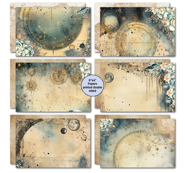 3Quarter Designs Celestial Skies 6x4 Card Pack