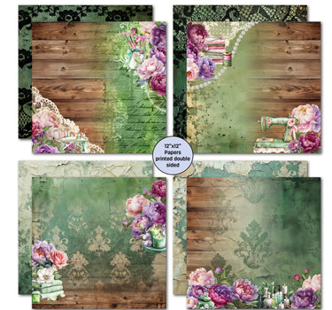3Quarter Designs Girls Weekend 12x12 Design Paper & Diecuts Set