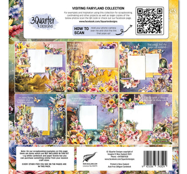 3Quarter Designs Visiting Fairyland 12x12 Design Paper & Diecuts Set