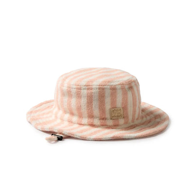 Strawberry Wave Organic Terry Sun Hat | Wilson + Frenchy