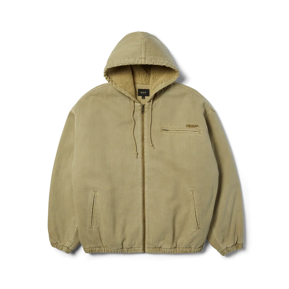 Veste de travail en denim HUF 'What A Jungle' - Desert