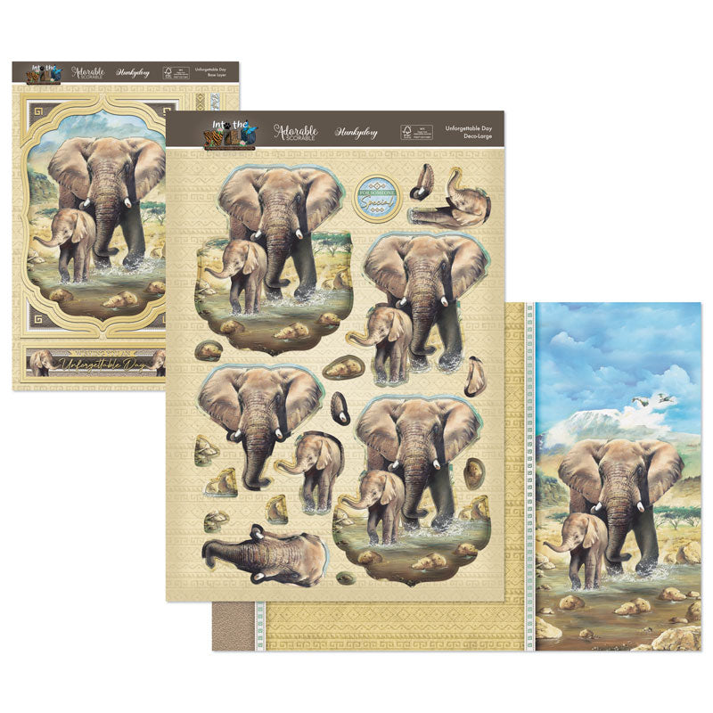 Kit Deco-Large Into The Wild - Jour Inoubliable