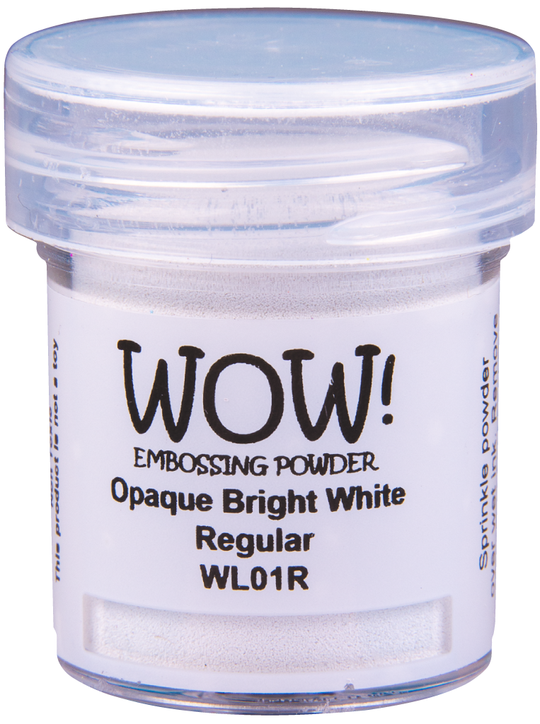 WOW! Embossing Powder - Opaque White — Ecstasy Crafts
