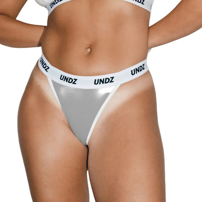 UNDZ Tanga en bambou - Gris (pour femmes)