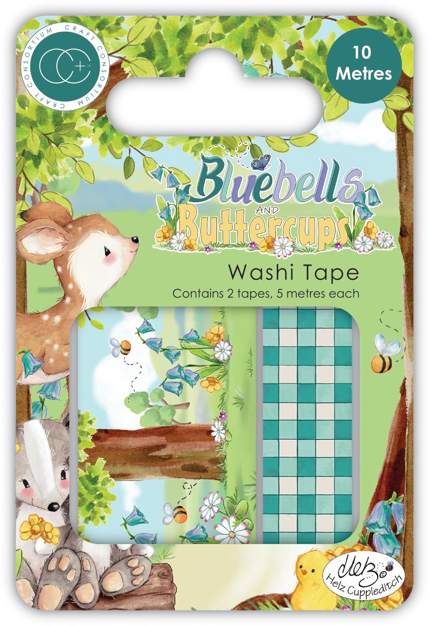 Bluebells and Buttercups - Washi Tape — Ecstasy Crafts
