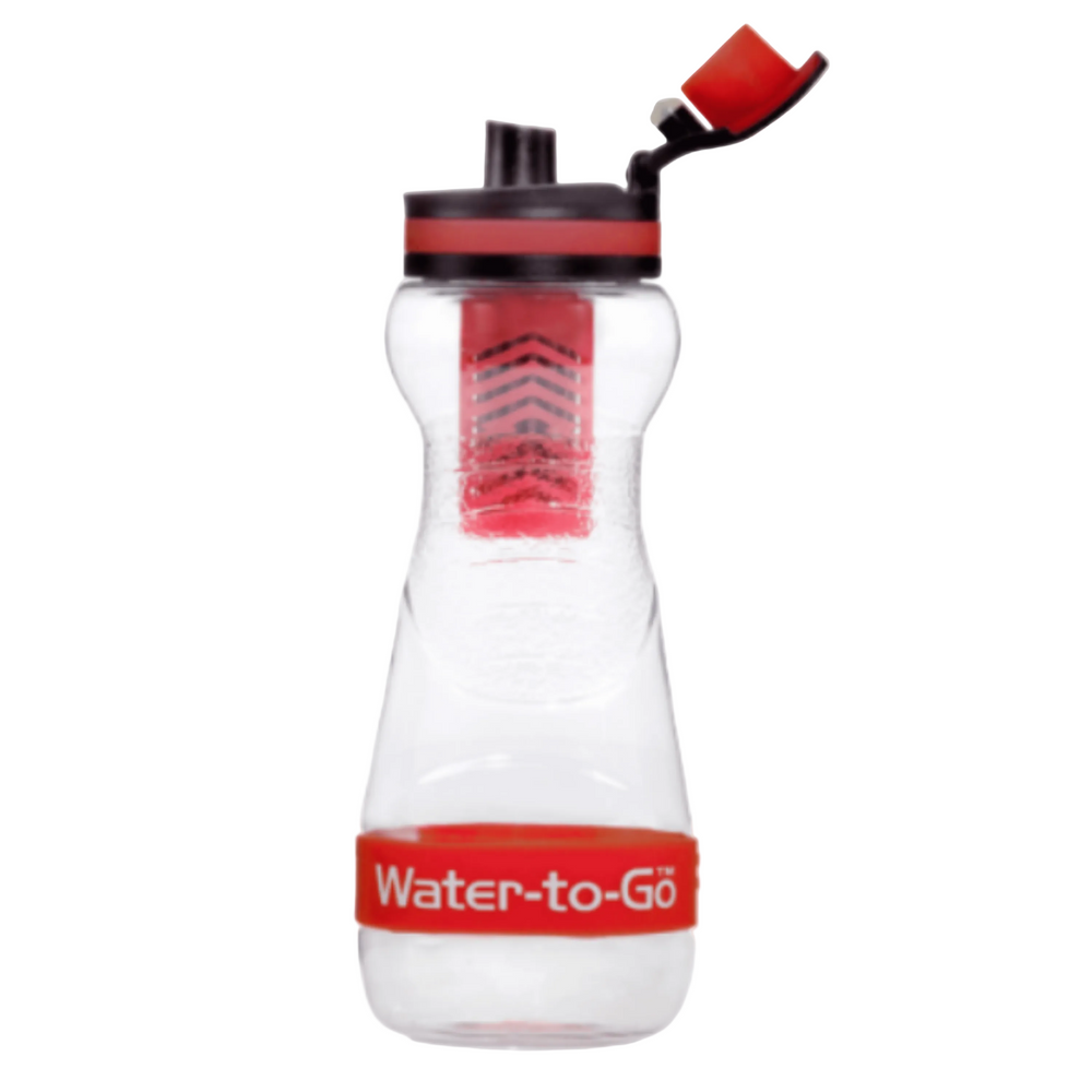 Bouteilles filtrantes purificatrices d'eau Water-to-Go 50cL - Élimine les bactéries et les virus !