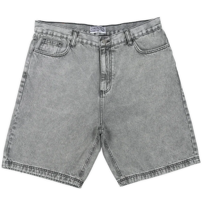 Frosted Skateboards 'Wavy' Baggy Jeans Shorts - Acid Grey